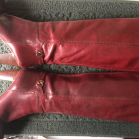 Vintage Handcrafted Brazilian Leather "Daisy Jones"Heel Boot - Picture 12 of 16